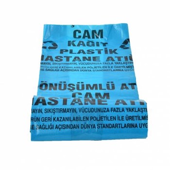 Cam Atık Poşeti 80x110 Rulo 100 Mikron